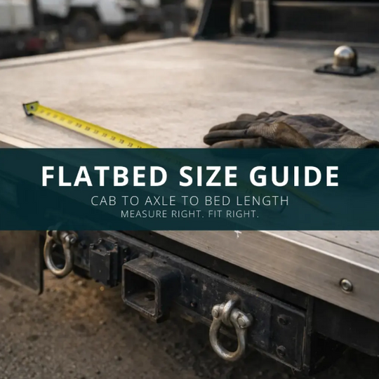 Flatbed Size Guide: Choose the Right Bed for Your Truck Chassis ...