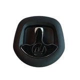 Jutland Logo Compression T-Handle Toolbox Latch with Foam Gasket, Black and Chrome