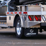 Jutland Mud Flaps, 20" x 24" x 1/4", Heavy-Duty Rubber