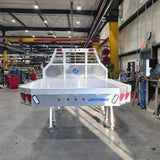 96" X 106" 445 Series, Extra Heavy Duty Aluminum Flatbed