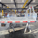 96" X 106" 445 Series, Extra Heavy Duty Aluminum Flatbed