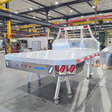 96" X 113" 445 Series, Extra Heavy Duty Aluminum Flatbed