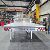 96" X 137" Heavy Duty Aluminum Flatbed