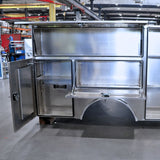 84" X 106" 60 Series, Heavy Duty Aluminum Service Body