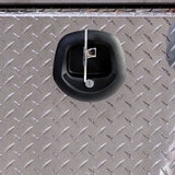 Jutland Underbody Toolbox, 18" x 18" x 36", Smooth Aluminum
